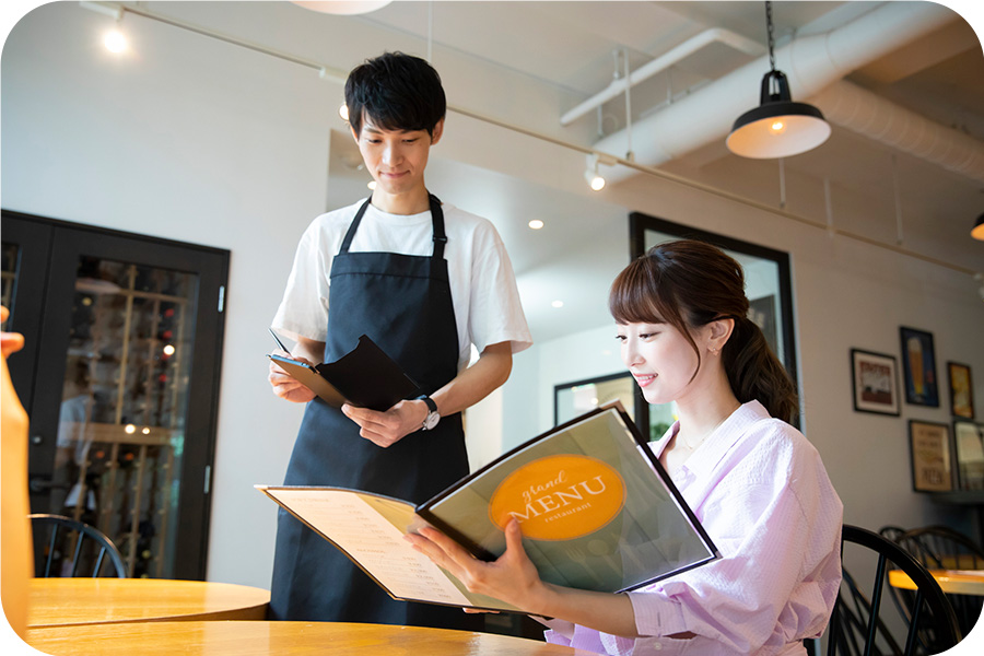 飲食店の実店舗